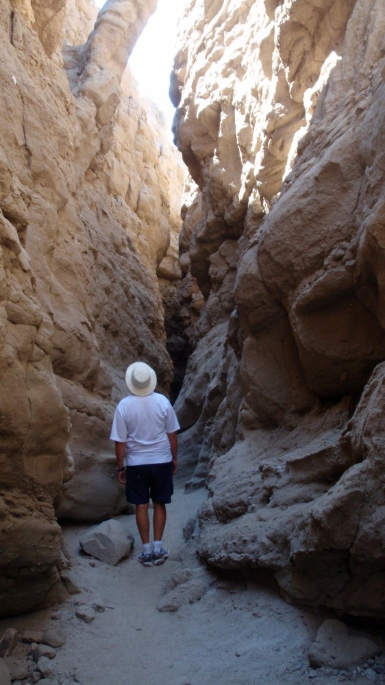 Slot wash canyon - many centuries of erosion